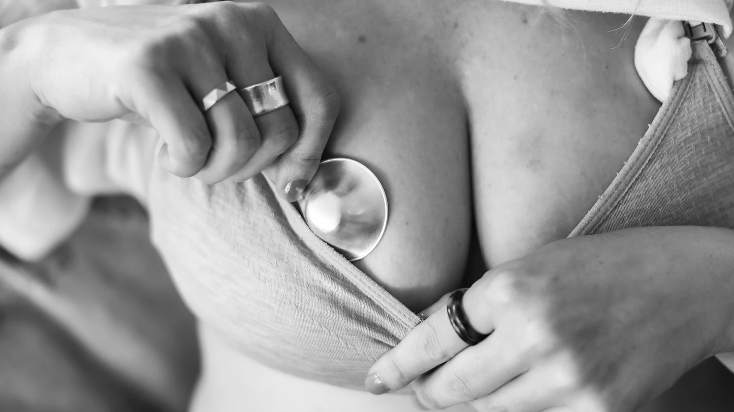 Silverette breastfeeding cups
